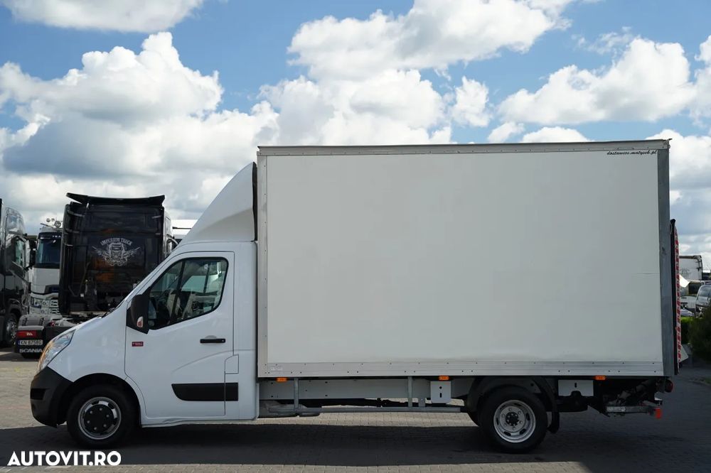 Renault MASTER 2.3 DCI 165 / 4.3 m CONTAINER / 750 KG DHOLLANDIA LIFT / TWIN / IMPORTAT - 7