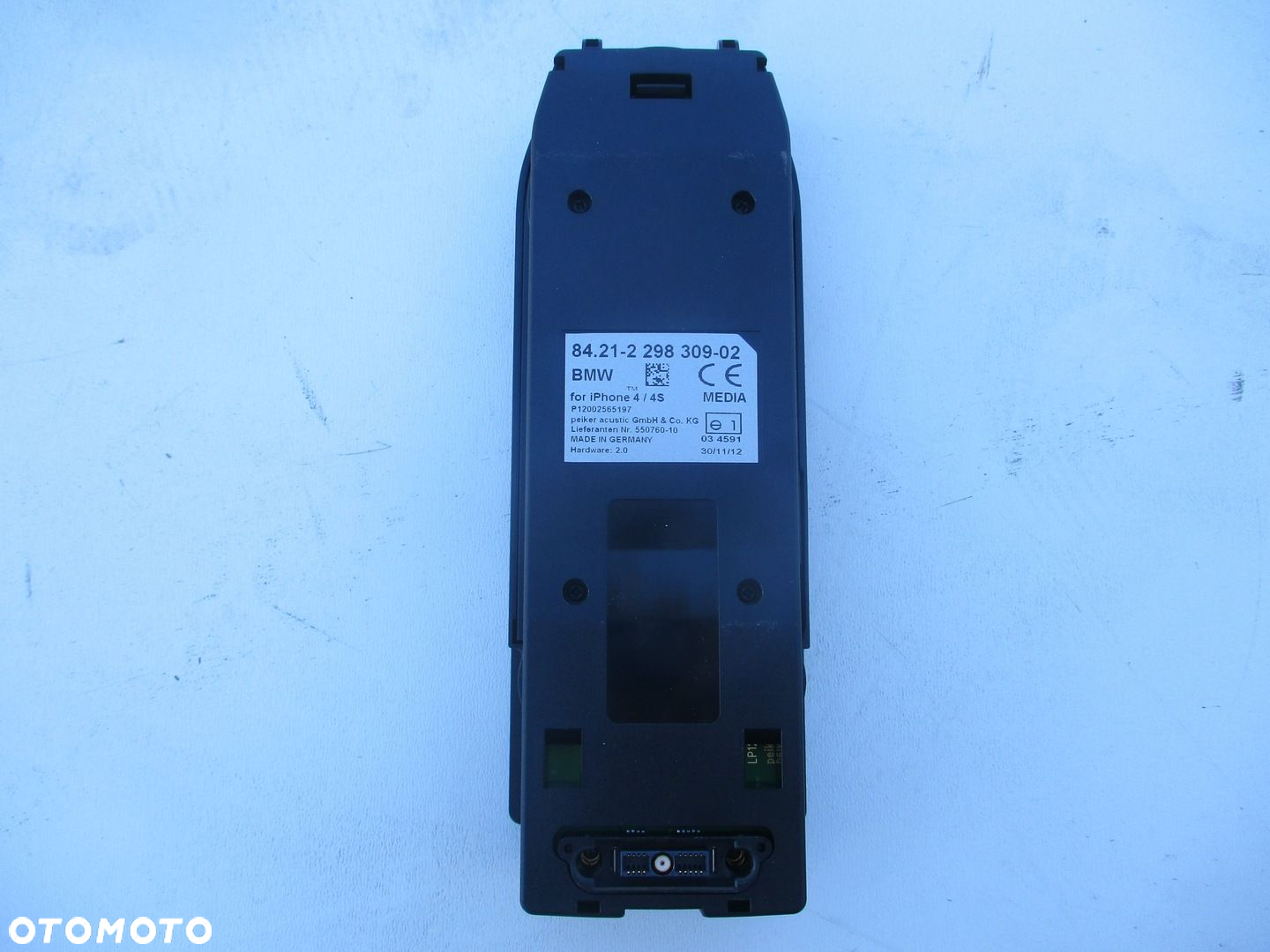 ADAPTER SNAP-IN BMW E70 E84 F06 F11 F25 2298309 - 2