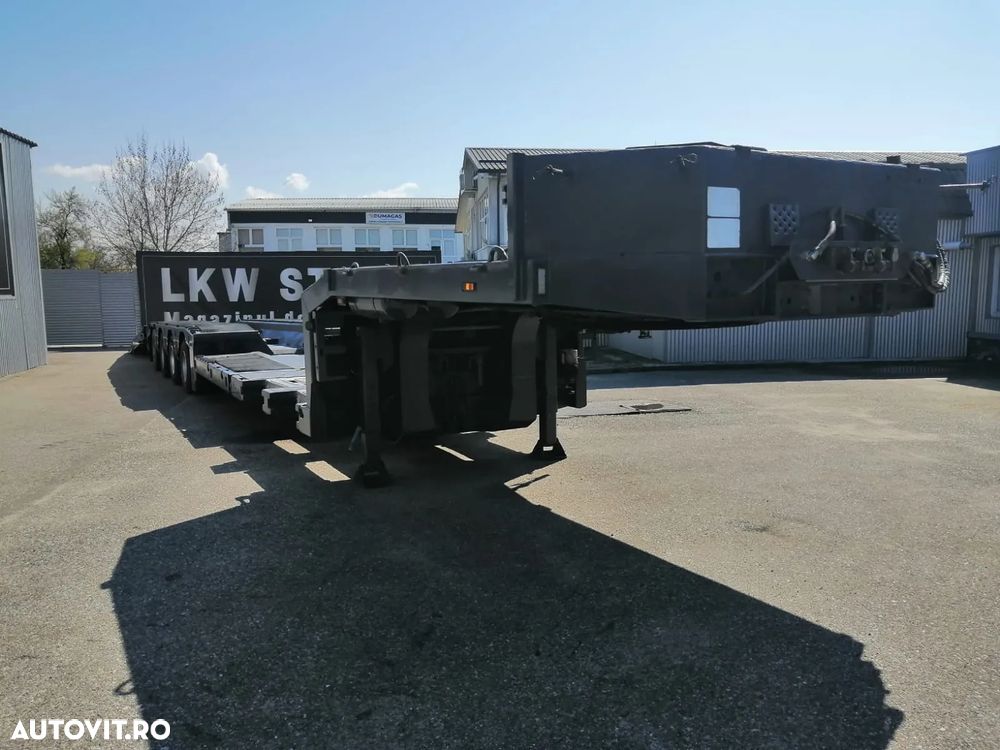 Langendorf Trailer-Tiefbett, 4 Axe, 59 to, extensie, TOP !!! - 15