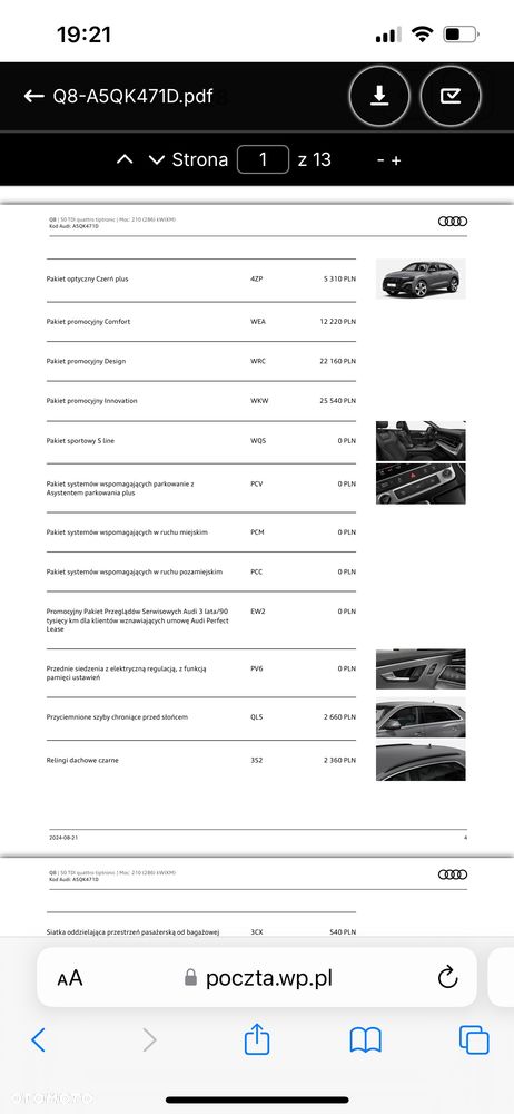 Audi Q8 TDI mHEV 210 kW Quattro Tiptronic - 29