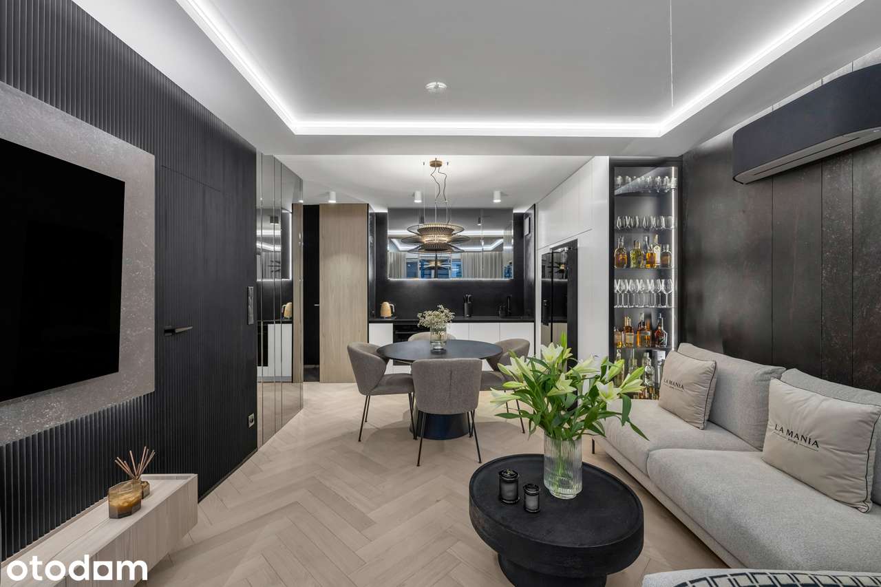 Klimatyzowany apartament w wysokim standardzie | pralnia i garderoba