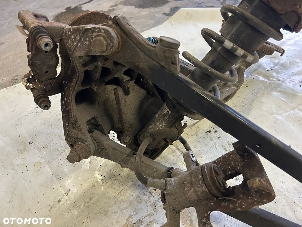 Saab 95 9-5 NG 2010-2012 Aero wahacz aluminiowy tył tylny piasta zwrotnica lewy lewa - 5