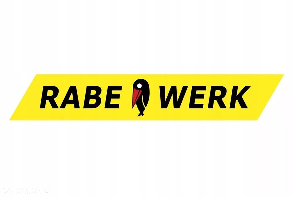 RABEWERK LOGO NAKLEJKA 10cm x 60cm - 1