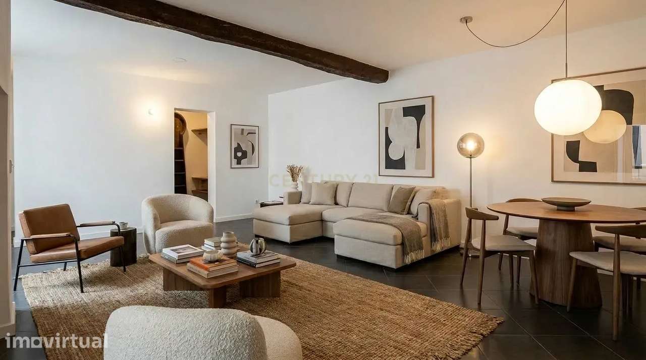 Charmoso Apartamento T1 com Pátio Privativo na Beira-Rio – Santos, Lis - Grande imagem: 5/20