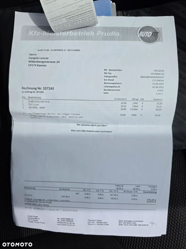 Hyundai i40 Kombi blue 1.6 Classic - 38