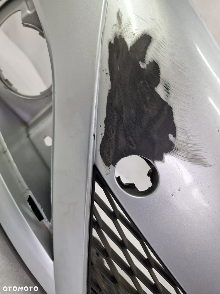 SEAT IBIZA IV 6J0 08- ZDERZAK PRZEDNI PRZÓD + KRATKA ŚRODKOWA ORAZ PŁYTA / OSŁONA POD ZDRRZAK , NR 6J0807221 , NR AUKCJI NZ1199 - 9