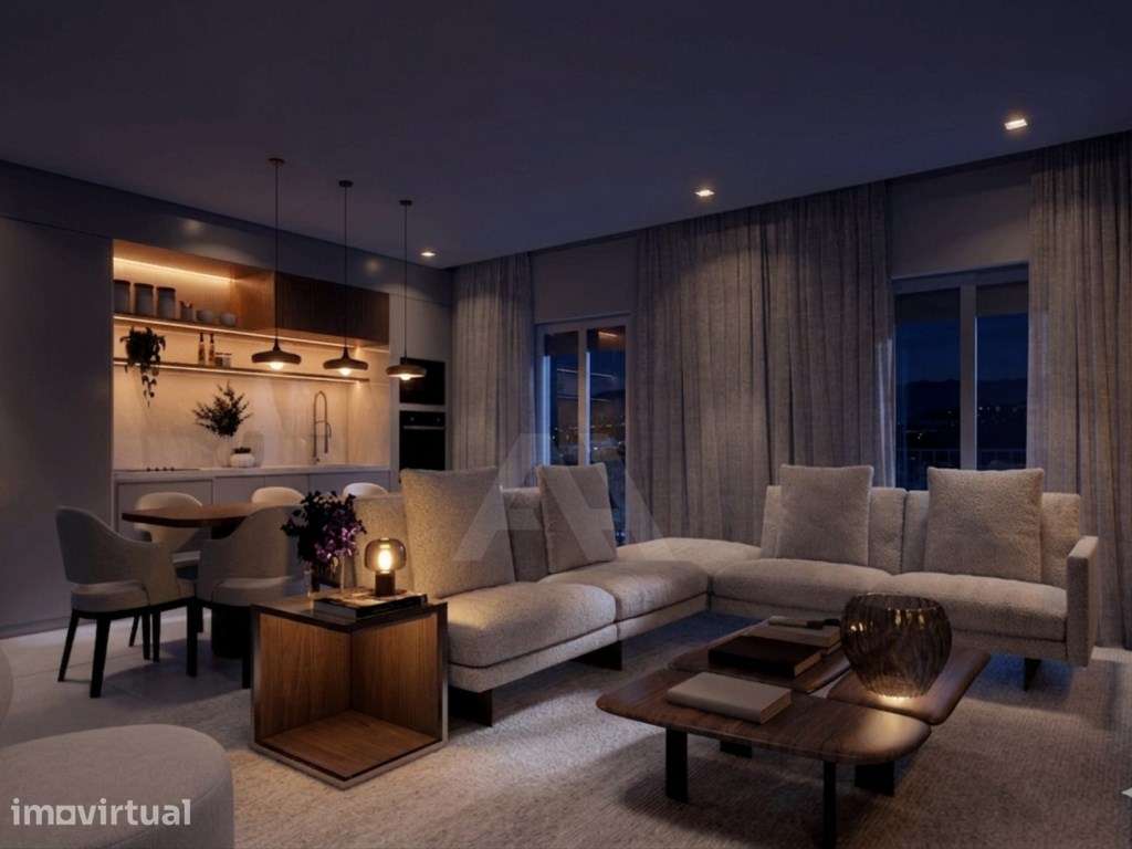 Apartamento T3 novo em Alcoitão com terraço, jacuzzi e garagem para... - Grande imagem: 4/27