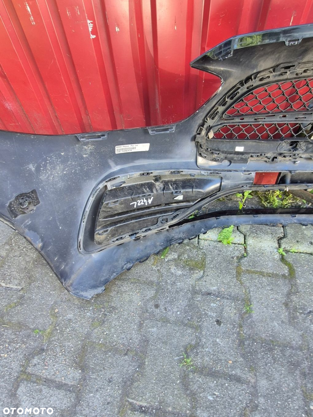 Mercedes C klasa W206 AMG zderzak przedni A2068858401 - 8