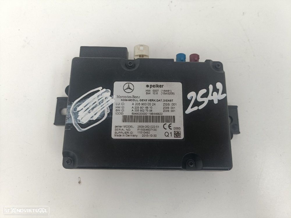 Módulo Eletrónico Mercedes-Benz Cla Coupé (C117) - 1