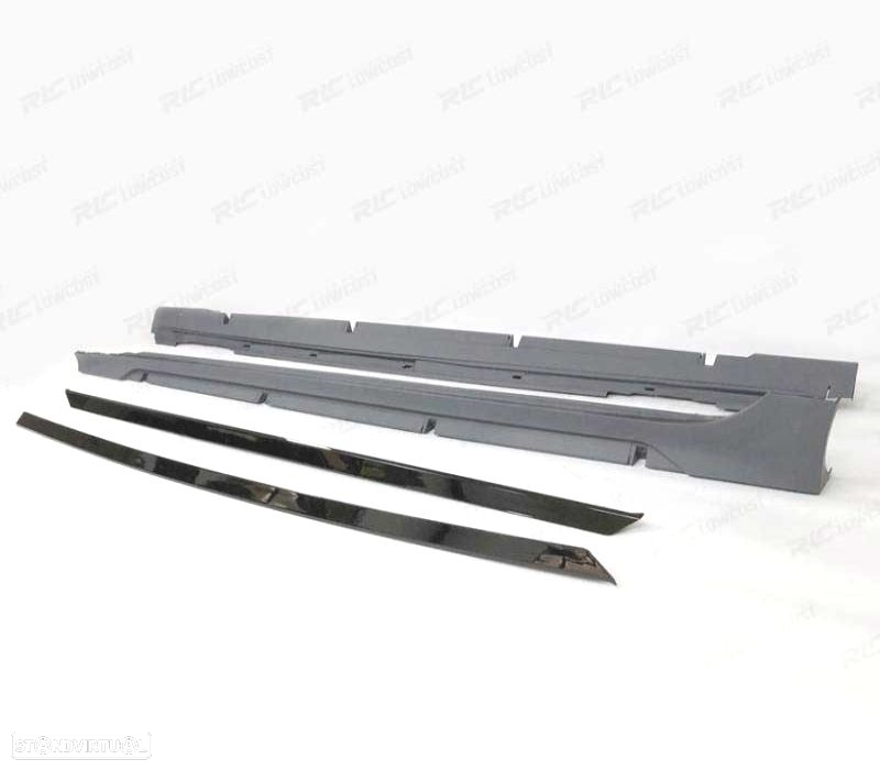 EMBALADEIRAS LATERAIS AUDI A7 18- LOOK RS7 ABS - 3