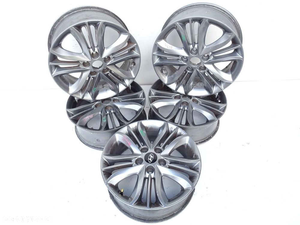 ALUFELGI FELGI 17 5x114,3 6,5" ET 51 52910-2Y600 HYUNDAI IX35 KIA SPORTAGE - 2