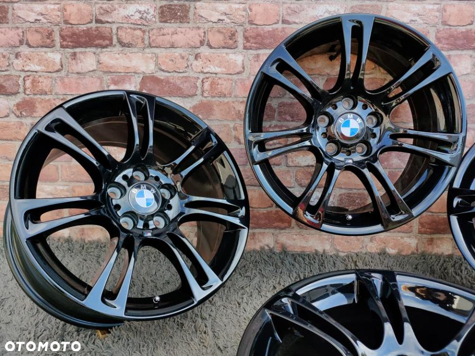 czarne felgi BMW 5x120 18 M pakiet F10 8j ET30 9 ET44 Styling 350 F10 F12 F06 5 GT E90 F01 E46 E60 260 270 - 26