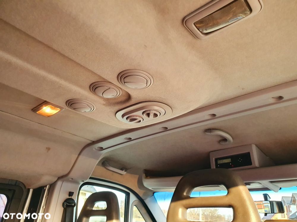 Citroën JUMPER fiat ducato 3.0 JTD POWER Klimatyzacja, WEBASTO brygadowy Renault Trafic westfalia multivan caravelle - 21