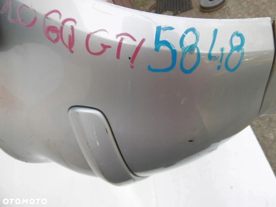 VW POLO GTI 01-08 ZDERZAK tył tylny pod hak 6q 6q6 - 7