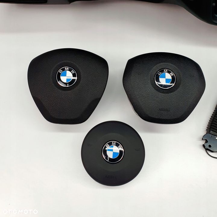 BMW F20 F21 LIFT LCI DESKA ROZDZIELCZA KONSOLA KOKPIT PULPIT PODUSZKI AIRBAG AIR BAG NAPINACZE KIT SET - 6