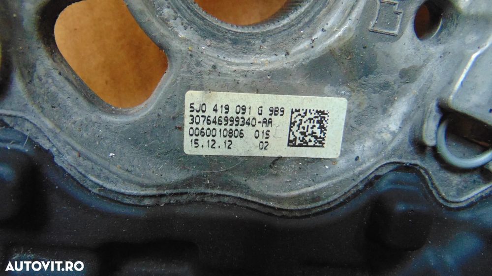 Volan Skoda Rapid an 2012 cod 5j0419091g9b9 - 5