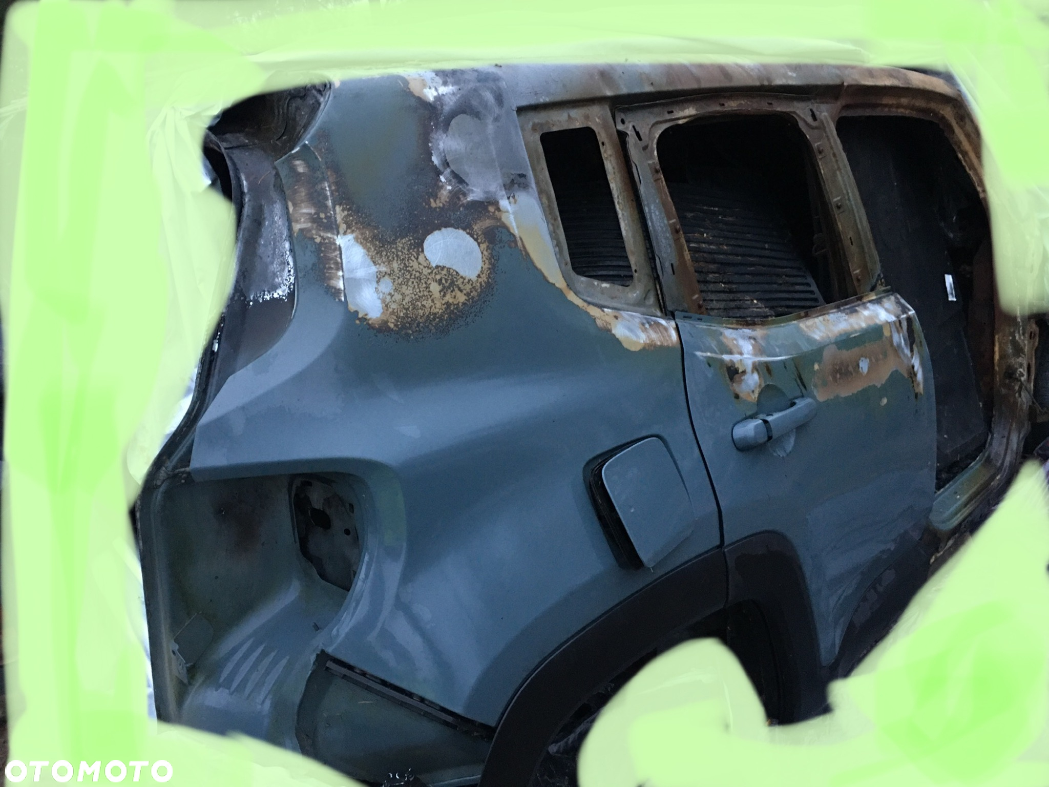 Jeep Renegade 14r-> 4x4 Błotnik Ćwiartka Prawy Tył lak-385 - 2