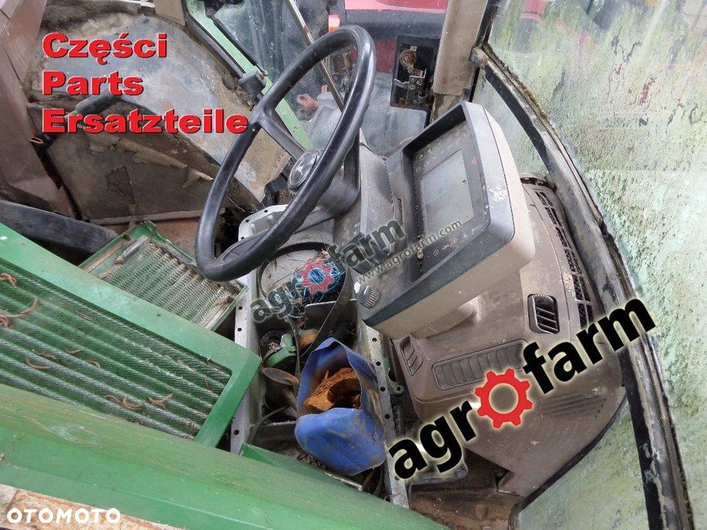 John Deere 7600 części,  skrzynia biegów, silnik - 4