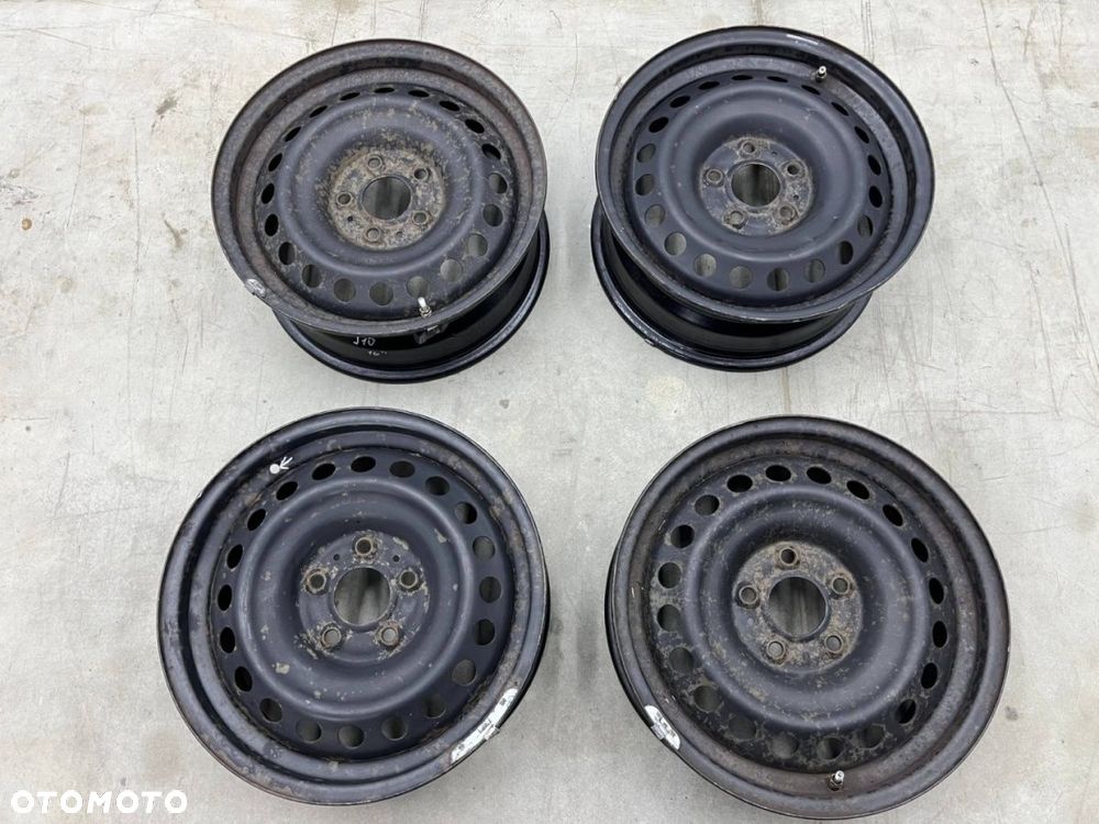 Felga Nissan Qashqai I J10 06-13r. 6,5jx16 5x114,3 ET40 felgi stalowe 16 cali ORYGINALNE KOMPLET - 1