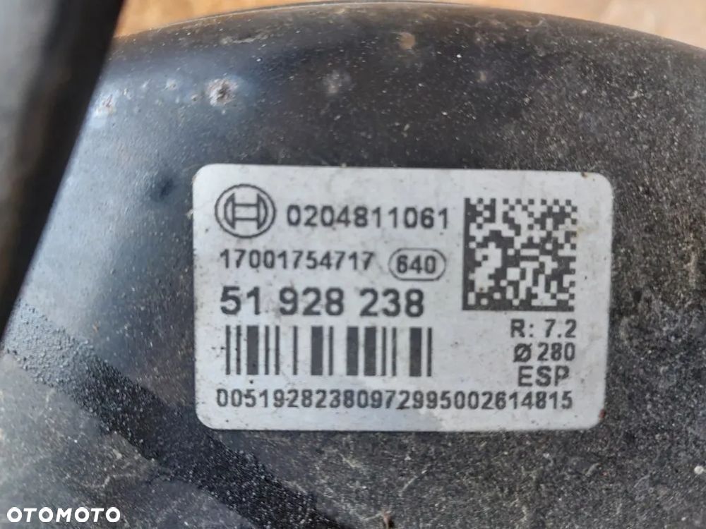 serwo pompa hamulcowa fiat ducato III jumper boxer 2006-2014 51928238 - 6