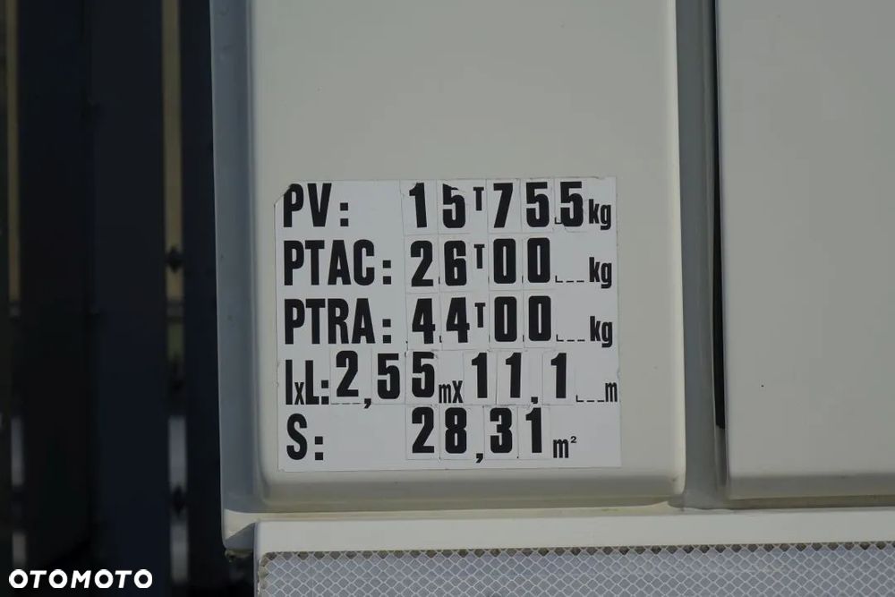 DAF XF 460 6x2 / EURO6 / AUTOMAT / INTARDER / HDS X-HIDUO 188 B-2/ ZABUDOWA SKRZYNIA BURTOWA + PRZYCZEPA LECITRAILER - 28