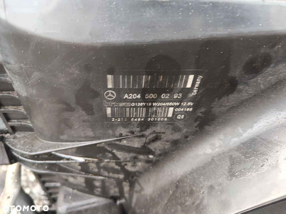 MERCEDES W207 350 3.0 V6 CDI PAS PRZEDNI CHŁODNICE KOMPLET WZMOCNIENIE CZOŁOWE - 10