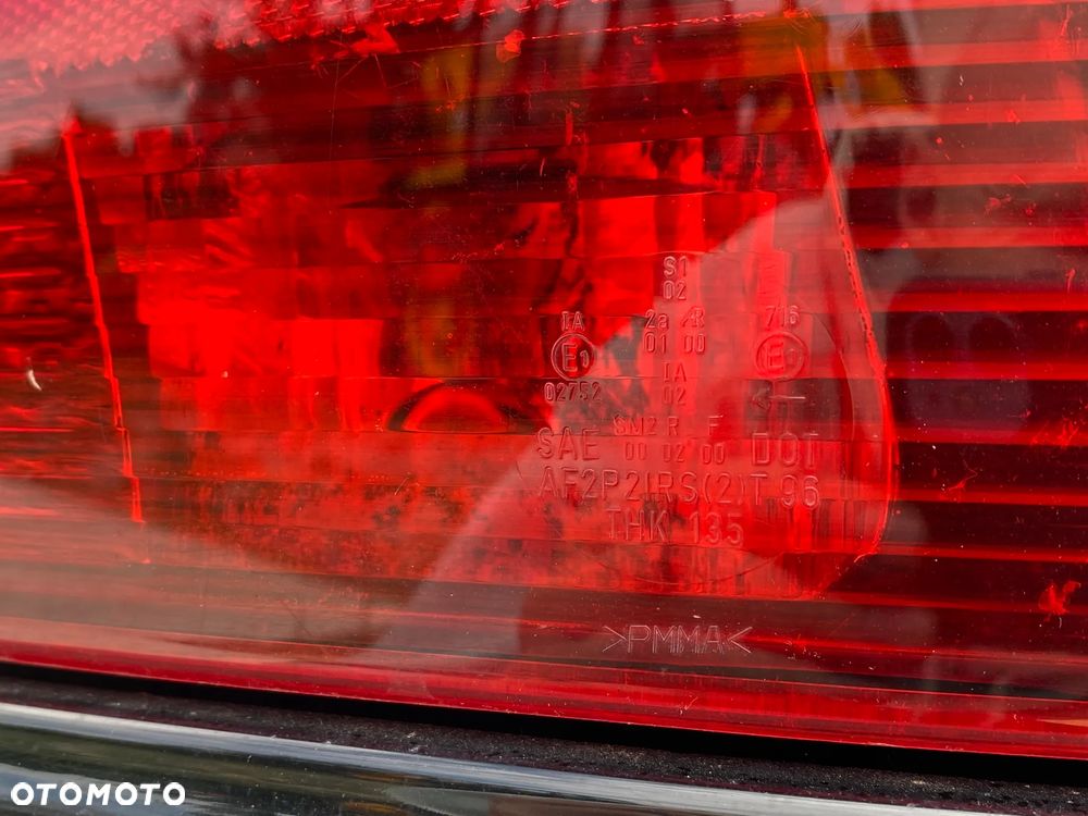 VOLVO S80 I 2.0 Lampa lewa tył tylna Europa Sedan - 3