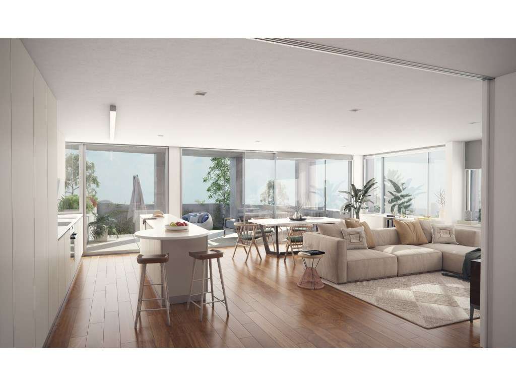 Apartamento T3 Novo com Jardim Privativo junto à Avenida da Boavist... - Grande imagem: 3/10