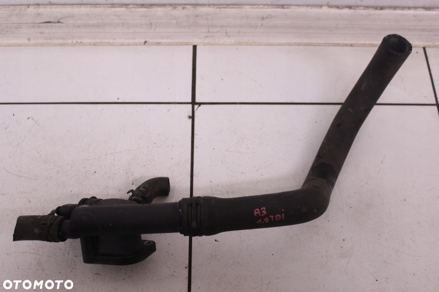 KRÓCIEC PRZEWÓD WODY AUDI A3 8P 1.9TDI 038121132D - 6