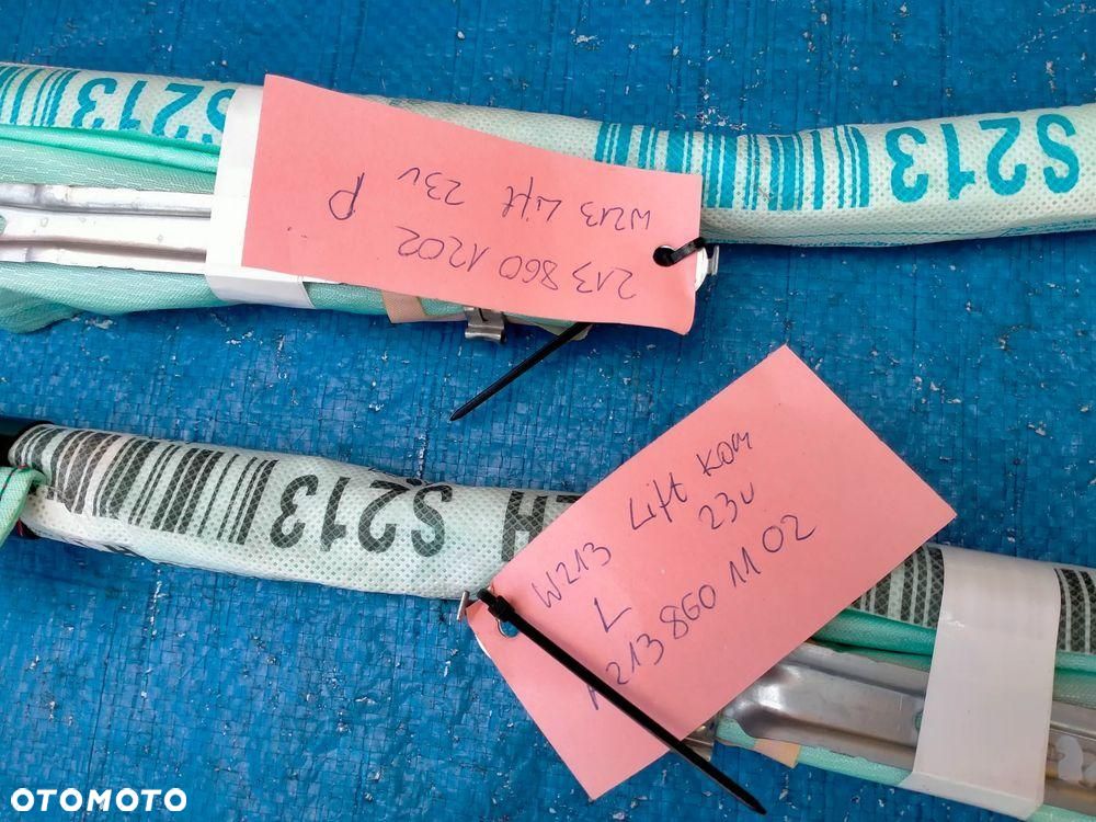 MERCEDES E klasa W213 LIFT KOMBI KURTYNA KURTYNY LEWA PRAWA ORYGINAŁ - 3