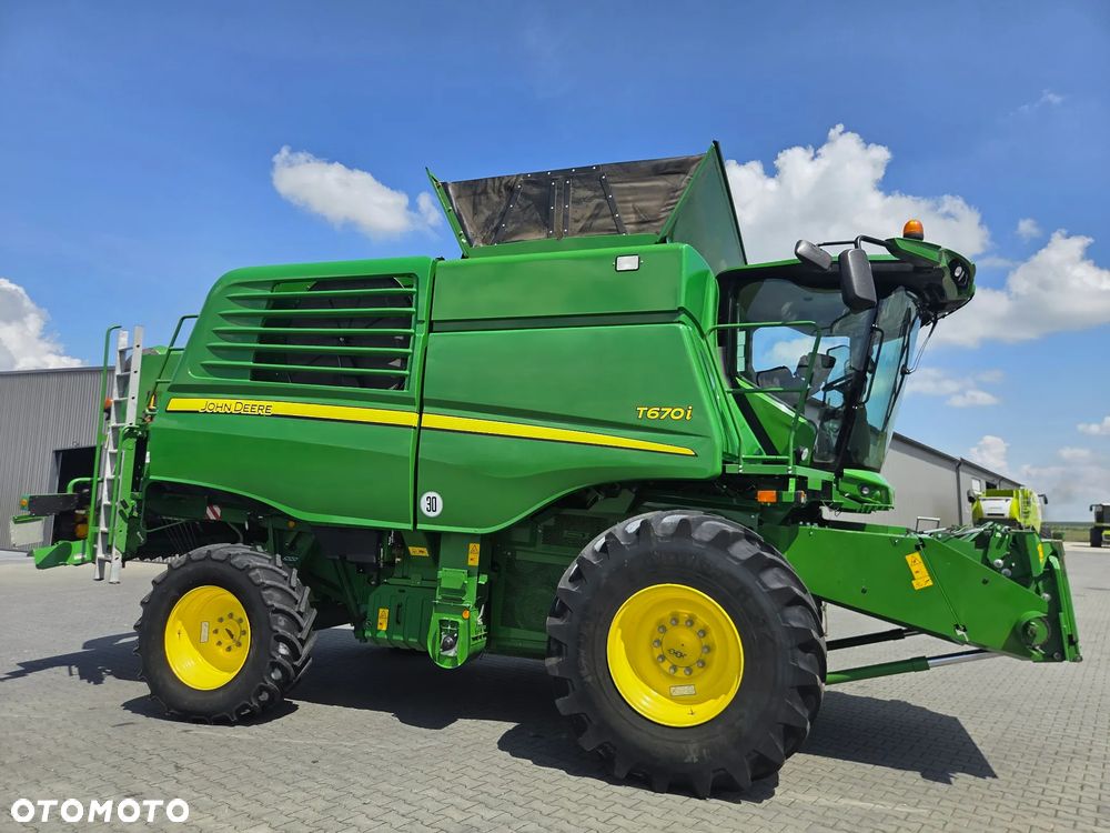 John Deere T670i 2018 Rok, heder 730X, GPS, Najnowsza i Najbogatsza Wersja, Nie Malowany, Stan Idealny - 5