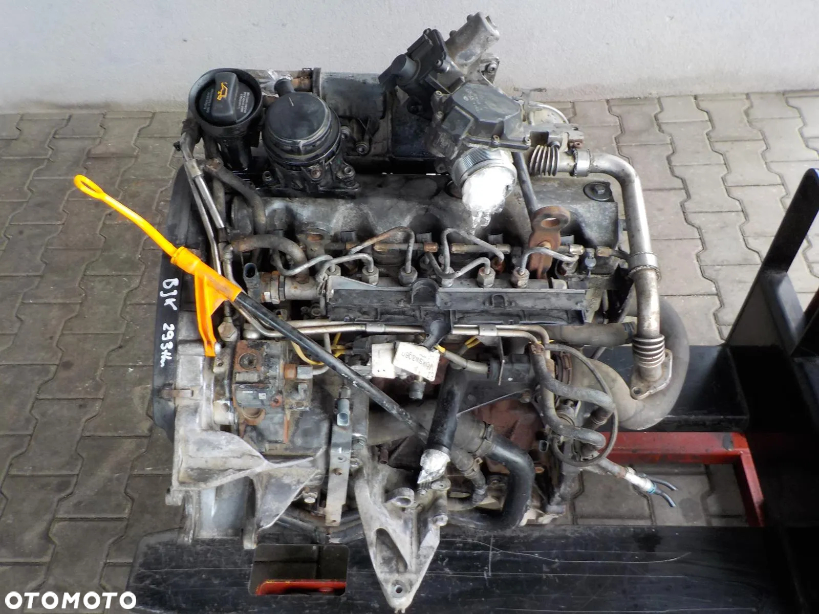 VW CRAFTER 2.5 TDI SILNIK BJL BJK BJM SPRAWDZONY + WTRYSKI KOMPLET - 2