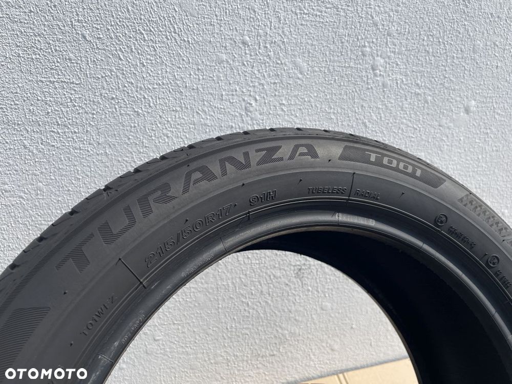 OPONY 215/50/17 215/50R17 91H BRIDGESTONE TURANZA T001 - 5