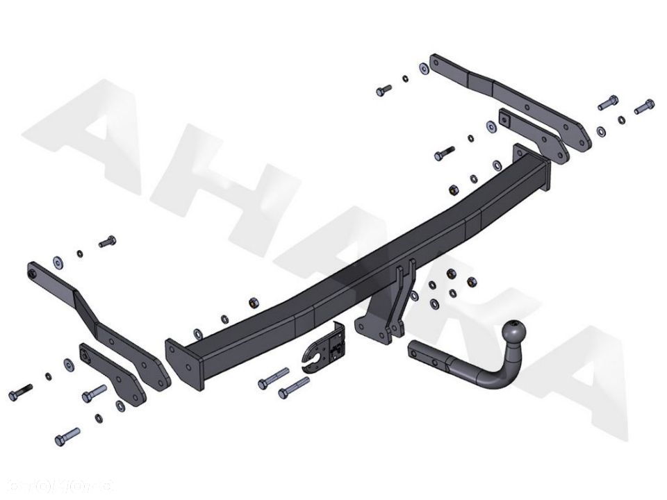 Hak Holowniczy Odkręcany Do Renault Scenic Iii 2009-2016 - 3