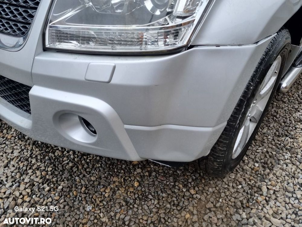 Bara fata Suzuki Grand Vitara 2006 - 2012 Silky Silver Z2S (1415) model cu spalatoare far - 2
