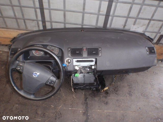 VOLVO C30 S40 V50 C70 DESKA KONSOLA AIRBAG PASY OR - 2