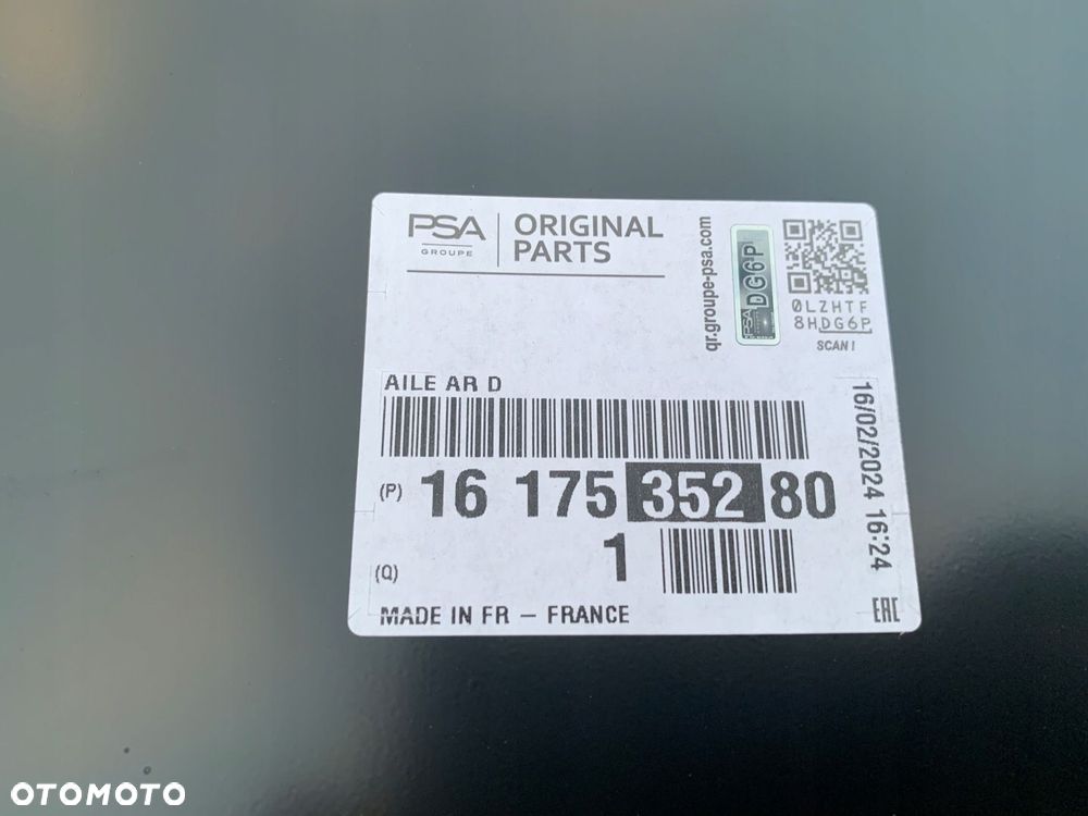 PEUGEOT 2008 LIFT BŁOTNIK PRAWY TYŁ TYLNY - 3