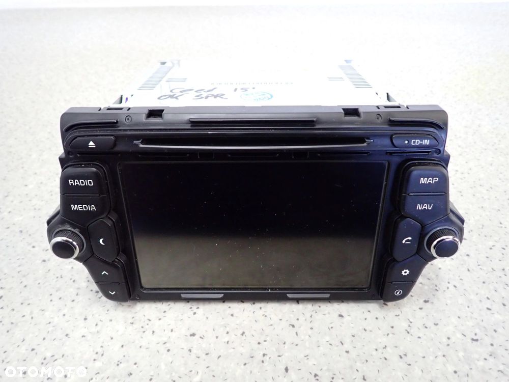 KIA CEED II 12-17 RADIO NAWIGACJA GPS - 1