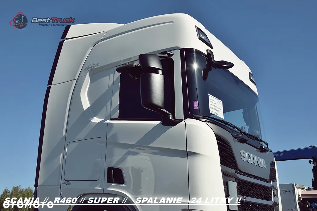 Scania 460R / SUPER /  LED LAMPY / KLIMA POSTOJOWA  /  RAMA STANDARD - 18