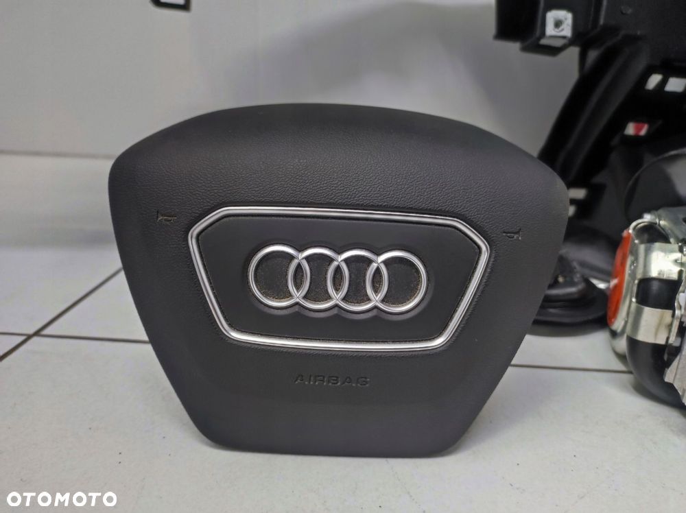 deska konsola poduszki pasy audi q8 etron head up orginał - 7