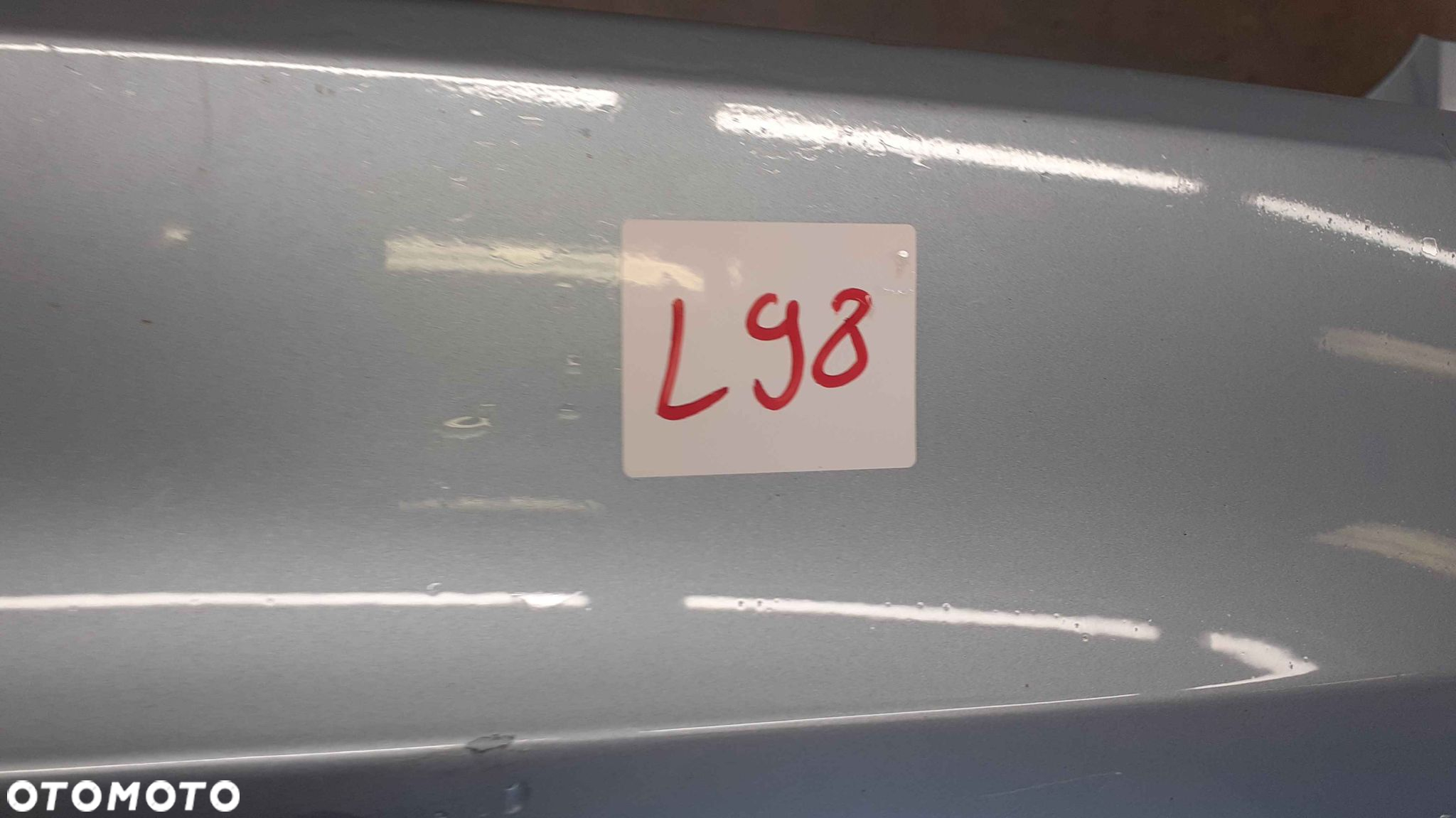 ) ZDERZAK TYŁ TYLNY FORD FIESTA MK.6 6 VI LIFT FL J4 BŁĘKITNY - 2