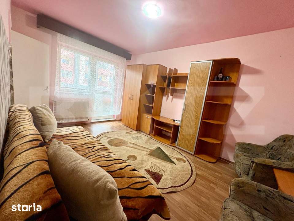 Garsoniera 30 mp + balcon | Zona Manastur — fotografia 1