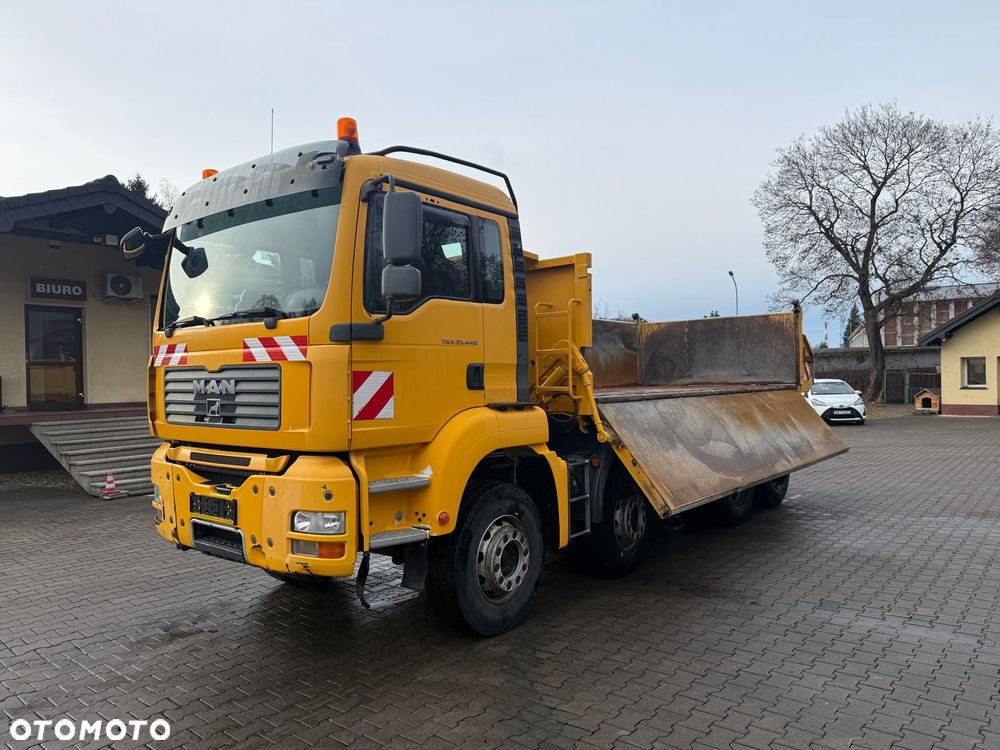 MAN 35.440 TGA wywrotka 8x4, 3-str. DAUTEL, BORDMATIC, 414 t.km., 20 TON! - 2