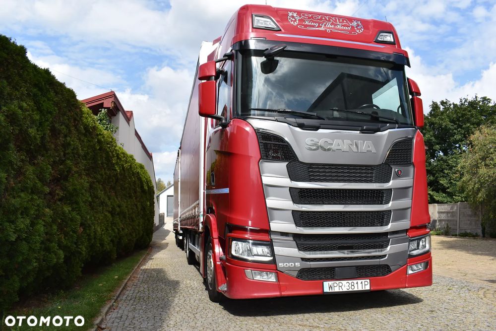 Scania S500 Tandem 2021 + Wielton | Zestaw przestrzenny |Podnosz - 2