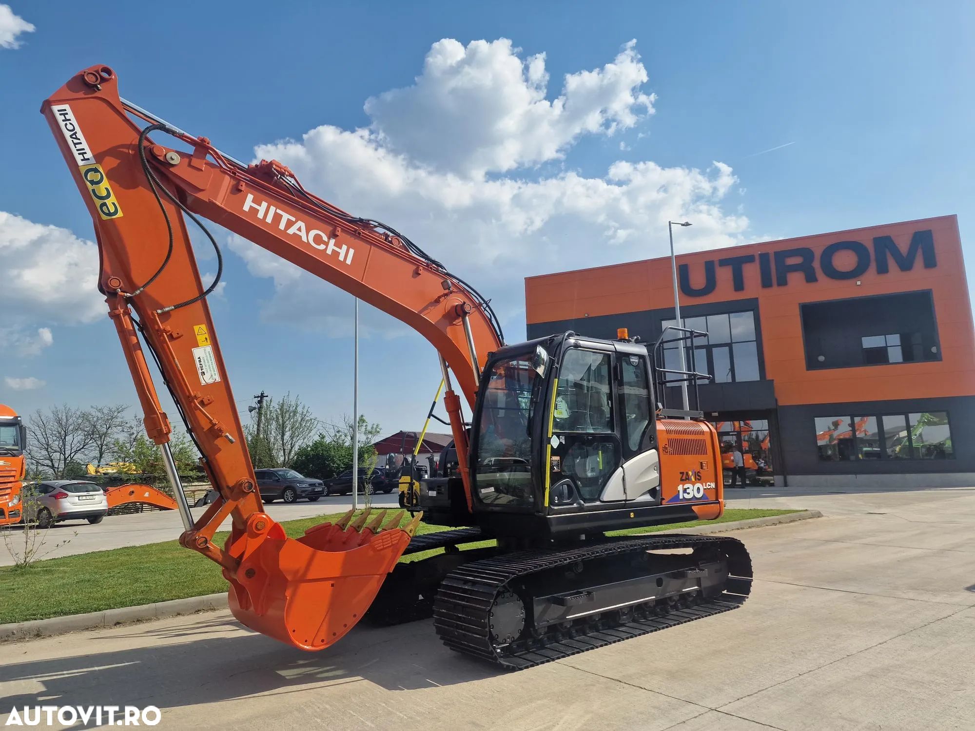 Hitachi ZX130-6, 2020, 2.745h, cupa NOUA, consum 8,6l/h, Ad sapare 6m, Aer cond, camera spate, camere laterale, Inst picon, CA NOU, posibilitate leasing 4 ani, PROMOTIE 73900 EUR+Tva - 1