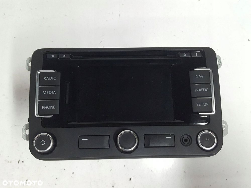 SEAT LEON 2 II LIFT 09-12r RADIO NAWIGACJA 5P0035191G - 1