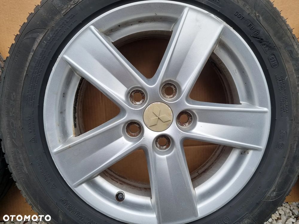 MITSUBISHI LANCER VIII KOŁA ALUFELGI FELGI 16 5X144,3 6,5J 46ET ORGGINAŁ - 4