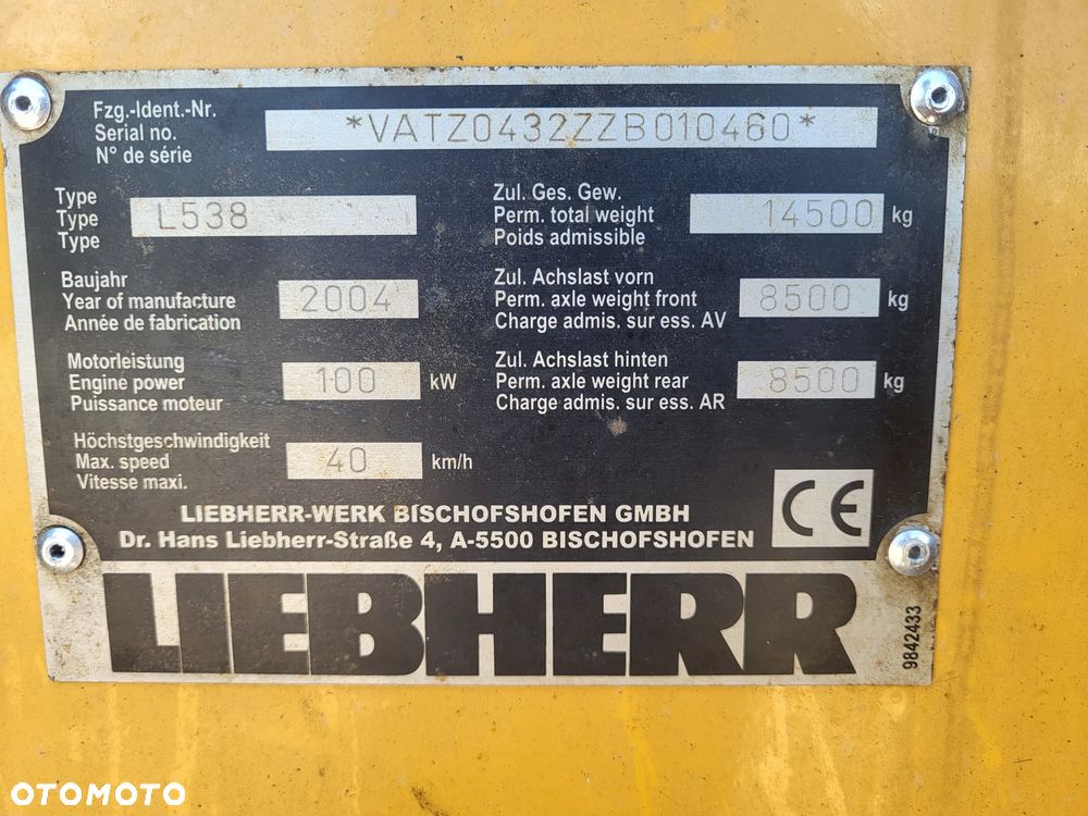 Liebherr L538 - 5