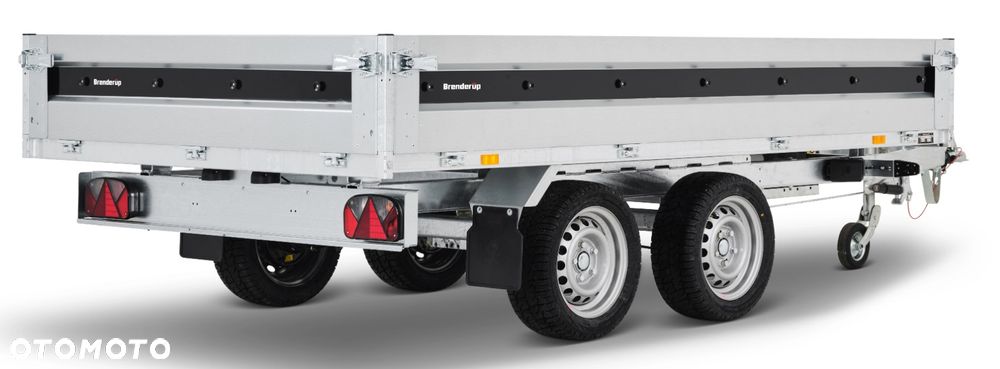 Brenderup Wywrotka TB 4310 STB DMC  2700kg burty otwierane Platforma - 2