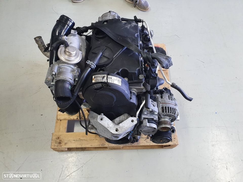 Motor Volkswagen Polo 1.4 TDI 2005 de 80cv, ref BNV - 2